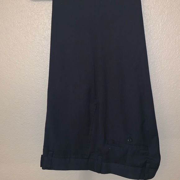 Louis Raphael 33x32 Tailored Fit Dress Pants Navy - Picture 2 of 4